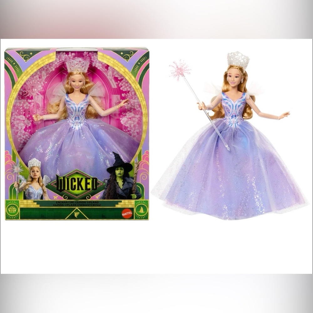 Universal Pictures’ Wicked: For Good Deluxe Glinda Doll with Movie-Inspired NIB